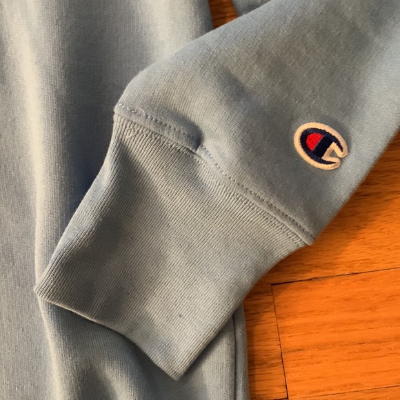 Champion sweatshirt blue pullover - Picture 6 of 9